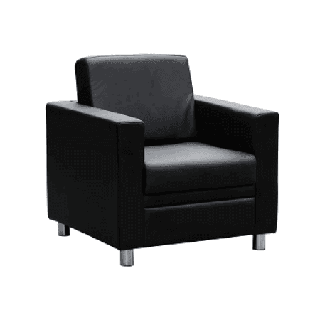 Ellie Black Sinlge Sofa